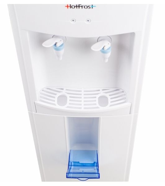 Кулер для воды Hotfrost V118R, верхняя загрузка, без нагрева, без охлаждения, белый