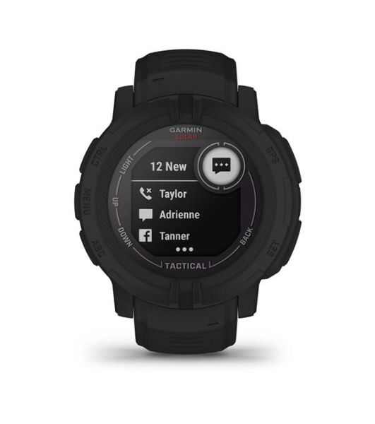 Умные часы Garmin Instinct 2 Solar Tactical, 1.1" MIP, Wi-Fi, Bluetooth, NFC, GPS, IP68, черный
