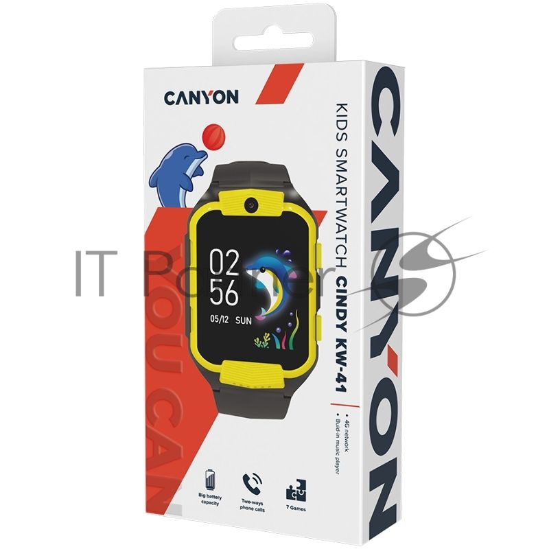 Умные часы Canyon CNE-KW41YB Kids