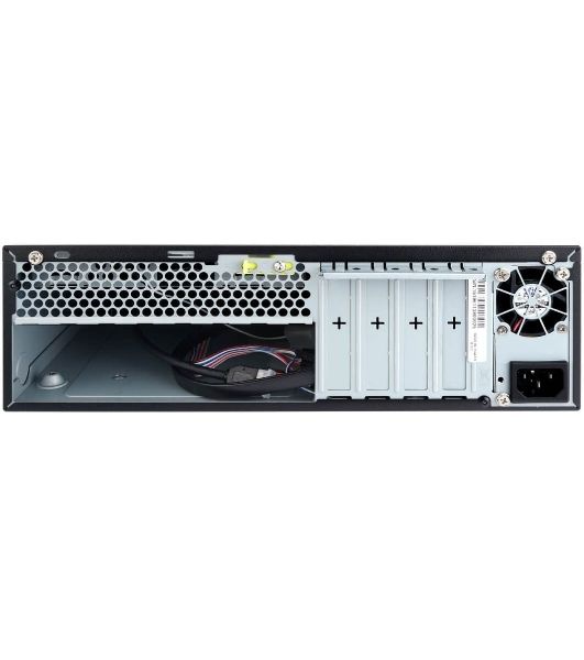 Компьютерный корпус Slim Desktop INWIN CJ708BL IP-S265AU7-2 80plus Bronze, U3*2+U2*2+A(HD)+TYPE 3.1C + FAN 80*15мм + intrusion switch INWIN Slim Case