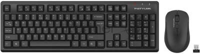 Комплект клавиатура+мышь A4Tech FStyler FG1200 беспроводной, USB, чёрный