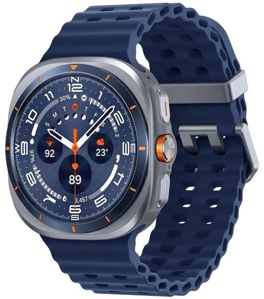Умные часы Samsung Galaxy Watch Ultra 2025 1.5" Super AMOLED, 4G LTE, IP68, синий / титан