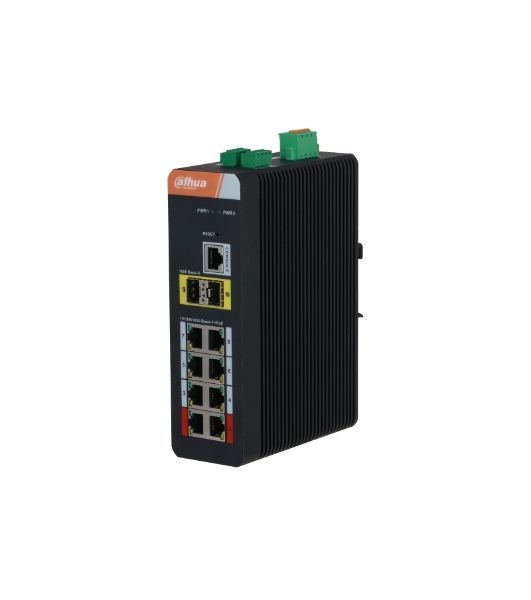 Коммутатор Dahua DH-IS4210-8GT-120 8x1 Гбит/с 2SFP 8PoE 120W управляемый