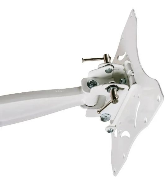 Кронштейн для телевизора Kromax TECHNO-5 белый, 15"-55" макс. 35 кг, настенный, поворот и наклон