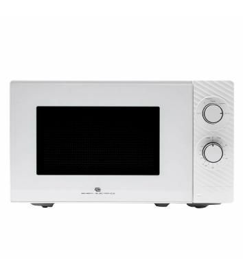 Микроволновая печь General Electronics GE-MS120W белый, 20 л, 700 Вт, переключатели - поворотный механизм