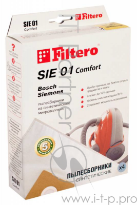 Пылесборники Filtero SIE 01 (4) Comfort