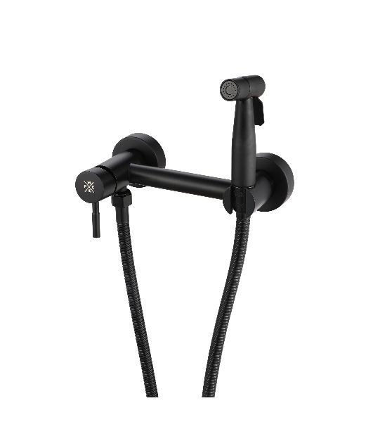 Смеситель с гигиеническим душем SUS129BL-5-2 ø25