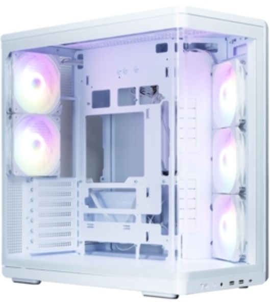 Компьютерный корпус ZALMAN MidTower P60 белый (ATX, без БП, 5x120мм ARGb fans, 1xUSB Type C, 2xUSB 3.0) (Zalman P60 белый)