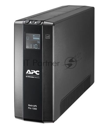 Источник бесперебойного питания APC Back-UPS Pro BR BR1300MI / 1300 ВА / 780 Вт / 8 x IEC 320 C13 (компьютерная)