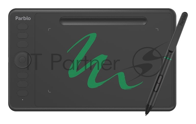 Графический планшет Parblo Intangbo S USB Type-C черный