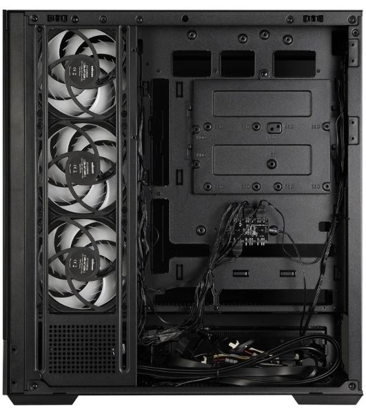 Компьютерный корпус ZALMAN P40 NAMU, ATX, черный, WINDOW, WOODEN ELEMENTS, 2xCombo(2.5” or 3.5”), 1xUSB TYPE-C, 2xUSB 3.0, SIDE 3x120мм ARGb, REAR 1x120мм ARGb