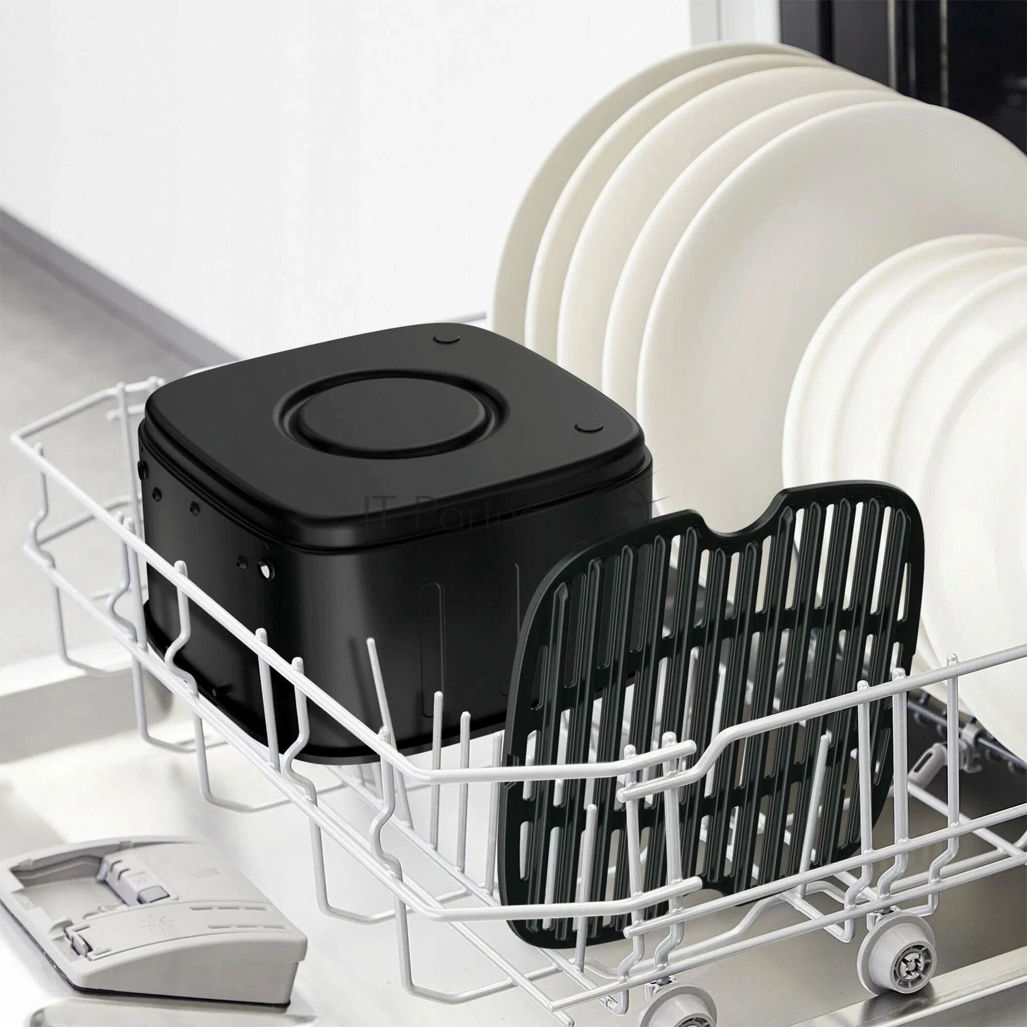 Аэрогриль Tefal Easy Fry Silence EY552DE0 серебристый
