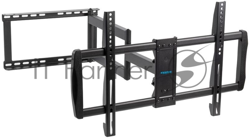 Кронштейн для телевизора Kromax GALACTIC-61 черный 32"-90" макс.45кг настенный поворот и наклон