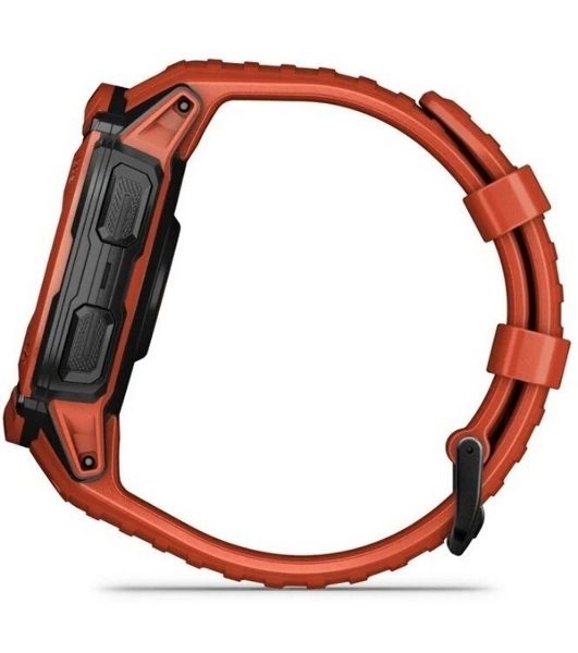 Умные часы Garmin Instinct 2X Solar, 1.0" MIP, 5G, Bluetooth, IPX7, красный