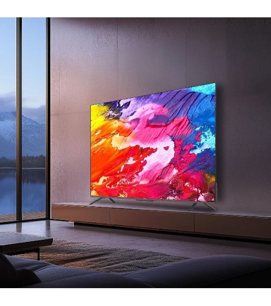Телевизор Skyworth 75" 75Q66H черный серебристый QLED 4K UHD 60Hz Smart TV Google TV 2GB/16GB