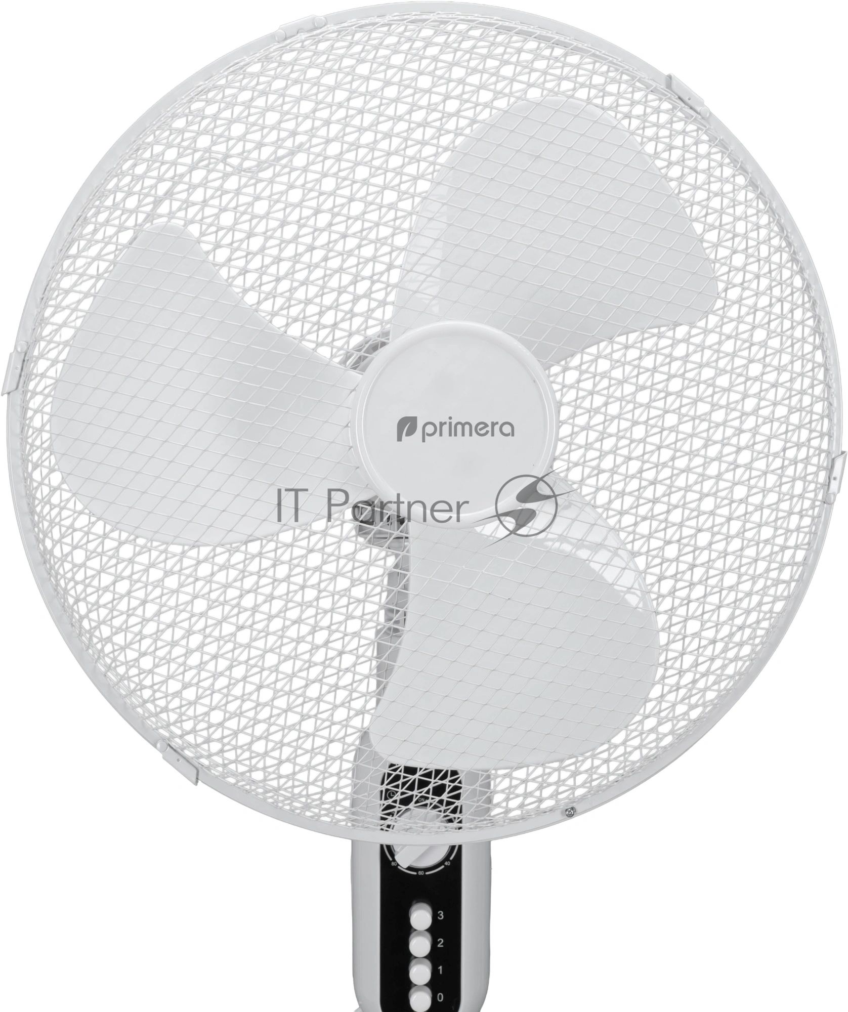 Вентилятор Primera SFP-4072SXT белый, напольный, 45 Вт, 3 скорости, 40 см