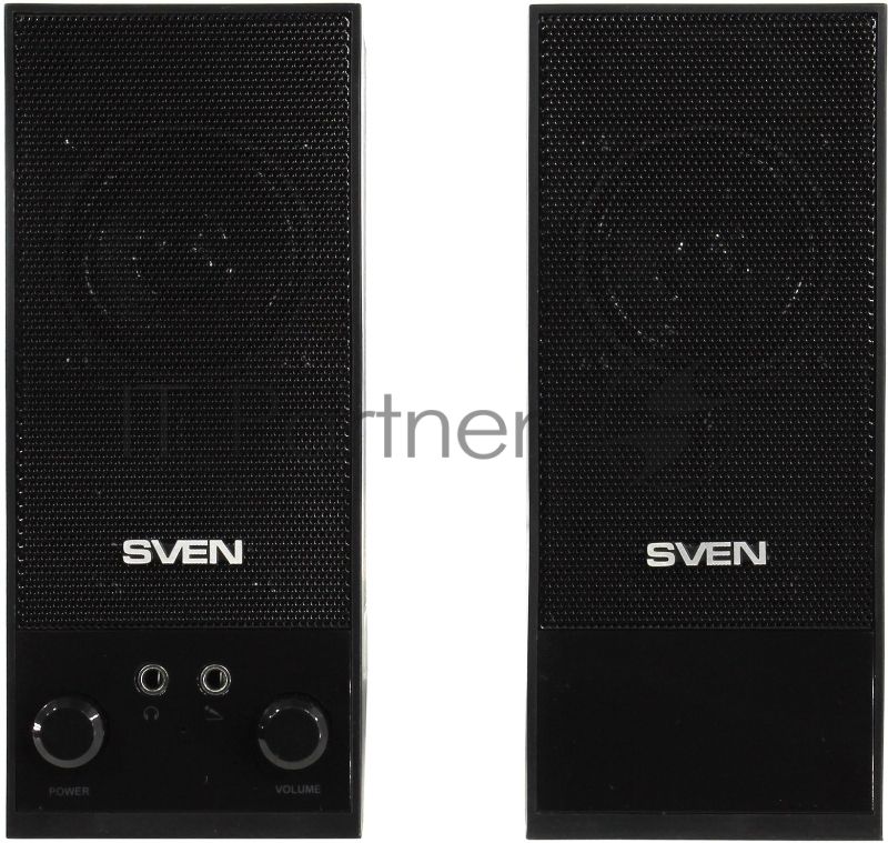 Акустическая система Sven SPS-604 2.0 черный 4Вт