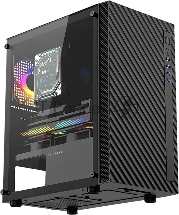 Корпус ACCORD ACC-508, Mini-Tower, чёрный