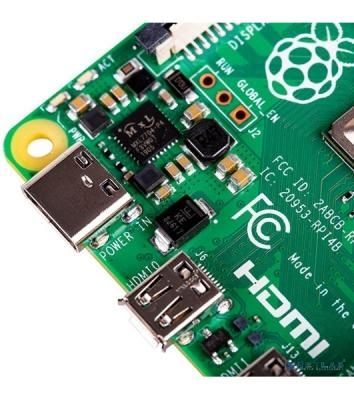 Платформа Raspberry Pi 4 Model B (RA608) Retail, 8Gb RAM, Broadcom BCM2711 Quad core Cortex-A72 (ARM v8) 64-bit SoC @ 1.5GHz CPU, WiFi, Bluetooth, 40-pin GPIO, 2x USB 3.0, 2xUSB 2.0,2x micro-HDMI,CSI camera port,DSI display port,MicroSD port,USB-C 5V Powe