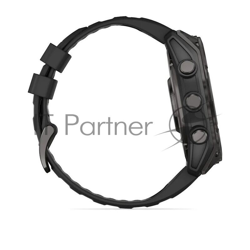 Смарт-часы Garmin Fenix 8 AMOLED серый, черный 51мм