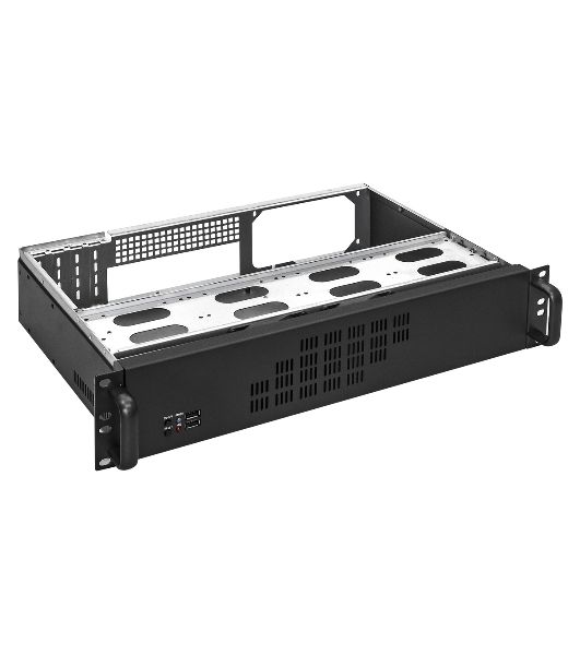 Корпус Procase 2U300-04 (2U Rack server case, черный, без блока питания(PS/2), глубина 300мм, MB 9.6"x9.6" 4HDD)