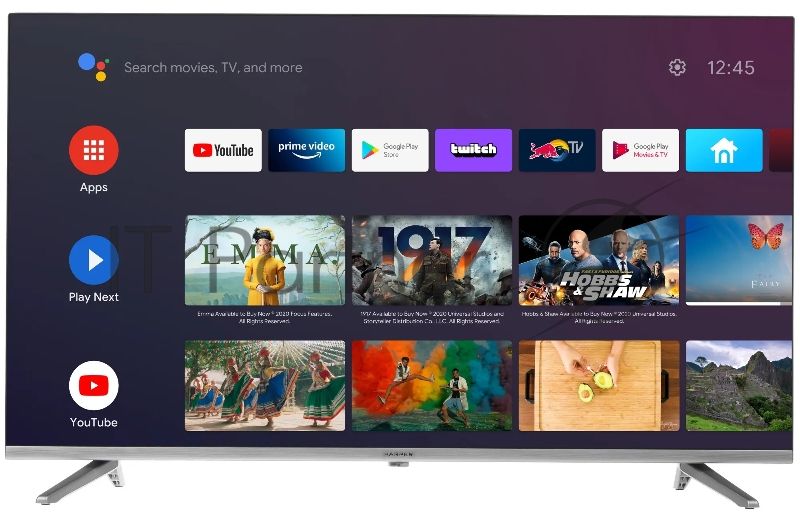 Телевизор Harper 40" 40F720TS черный LED FHD 60Hz Android TV 1.5/8Gb