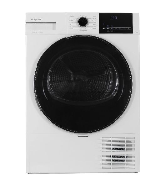 Сушильная машина Hotpoint TDH 99V W кл.энер.:A++ макс.загр.:9кг белый/черный