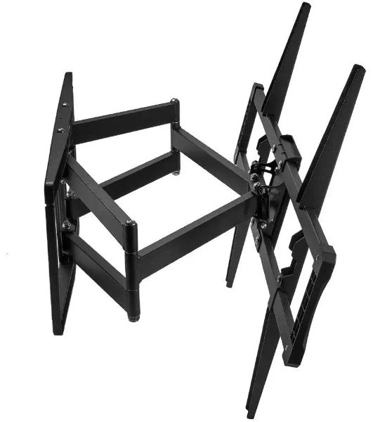 Кронштейн для телевизора Kromax ATLANTIS-75 черный, 40"-90" макс. 101 кг, настенный, поворотно-выдвижной и наклонный