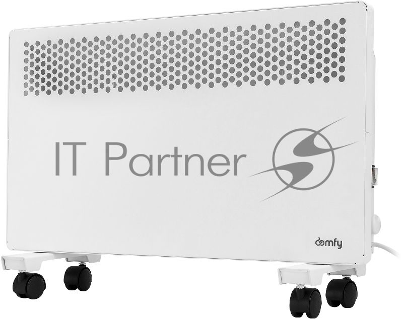 Конвектор электрический Domfy DCW-CH1010, 1000Вт, белый
