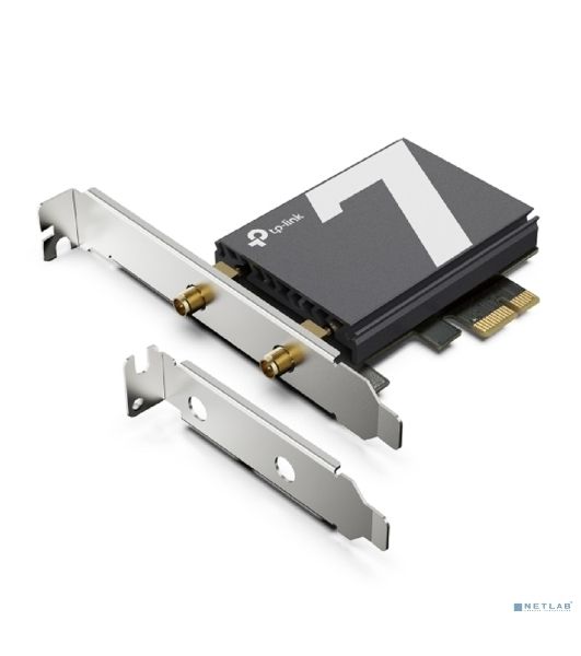 Трехдиапазонный беспроводной PCI Express-адаптер Wi-Fi 7 TP-Link Archer TBE550E BE9300 с поддержкой Bluetooth 5.4