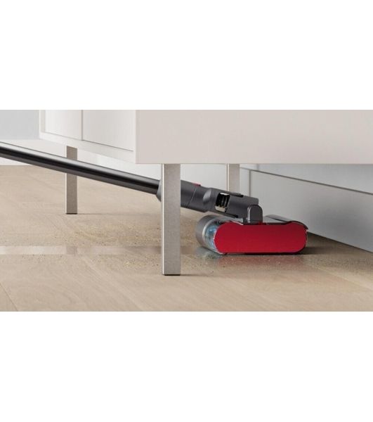 Пылесос вертикальный Dyson V12S Detect Slim Submarine 485350-01 золотой/серый металлик, питание от аккумулятора, 150 Вт, уборка сухая/влажная, пылесборник 0.35 л