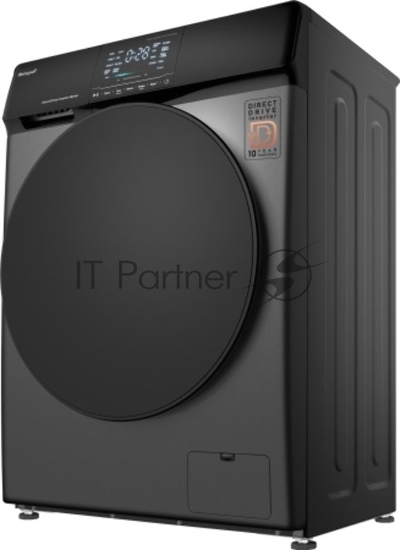 Стиральная машина Weissgauff WM 4927 Direct Drive Inverter Premium Deep Grey серая, загрузка фронтальная 7кг, 1200 об/мин., класс: A+++