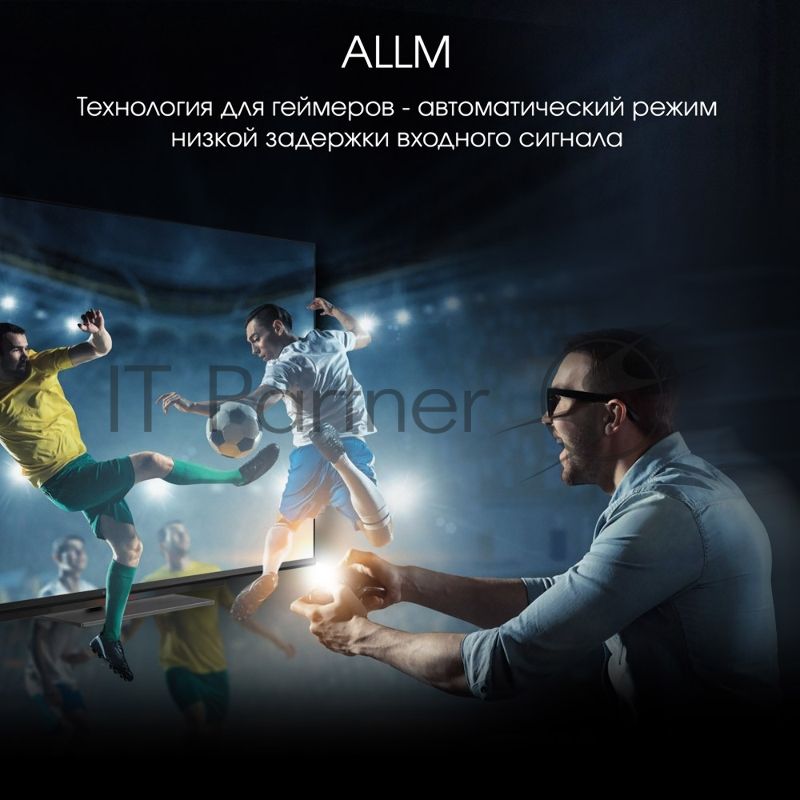 Телевизор Digma 55" Pro 55C черный LED UHD 120Hz GoogleTV