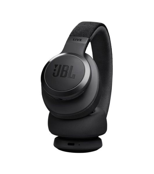 Беспроводные/проводные наушники JBL Live 770NC черный, полноразмерные, Bluetooth 5.3 + проводной, адаптивное шумоподавление , до 65 ч