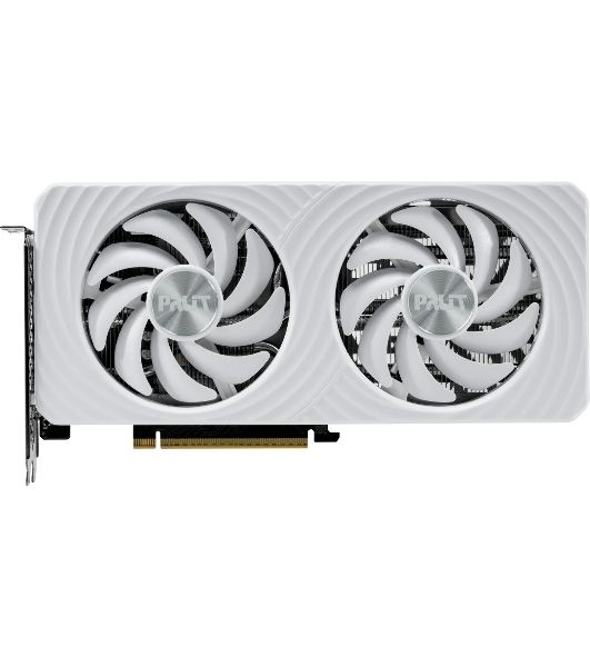 Видеокарта Palit RTX 5060Ti WHITE OC 8Gb GDDR7 128bit 3xDP HDMI 2FAN RTL белый