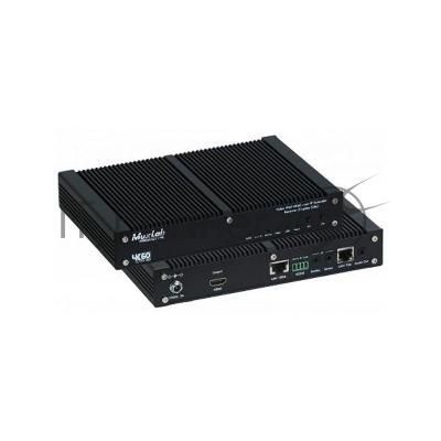 Приемник-декодер 4K/60 over IP, без сжатия, чип AptoVision (SDVoE) MuxLab 500760-RX-EU
