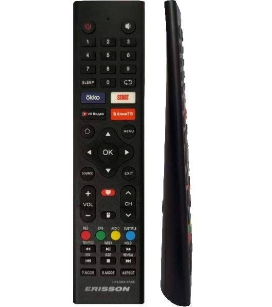 Телевизор Erisson 32" 32LES907T2SM черный/серебристый DLED HD 60Hz Smart TV