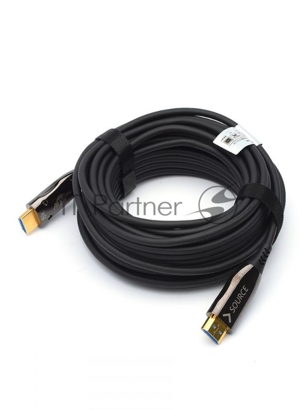Кабель HDMI 30 м (HIGH speed, Metal gold, Optical) 8K VER 2.1 Кабель HDMI 30 м (HIGH speed, Metal gold, Optical) 8K VER 2.1
