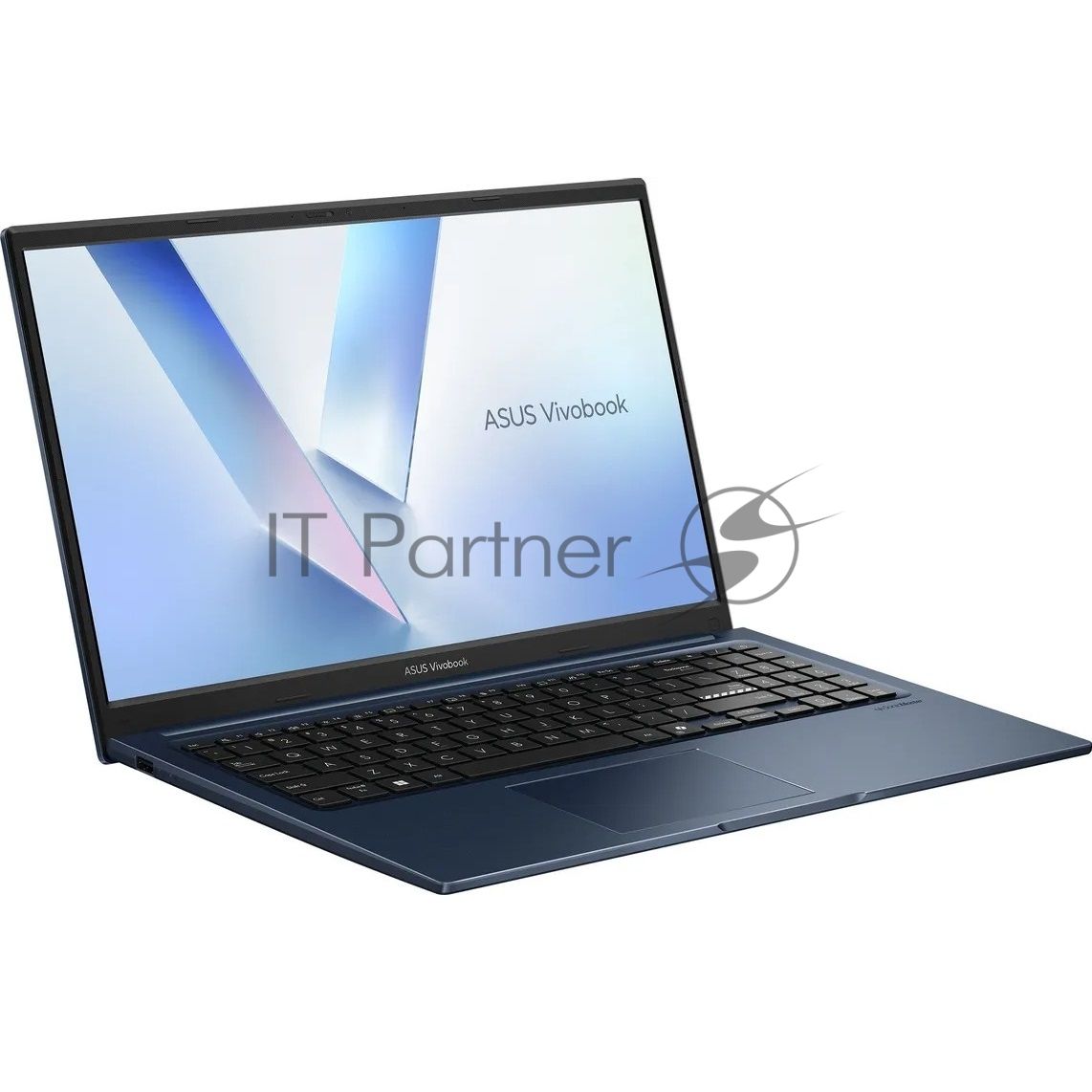 Ноутбук ASUS VivoBook 15 X1504MA-BQ601/15.6"/IPS/Core 3 304/8Gb/256Gb/SSD/Intel Graphics/Без ОС/синий/1.7kg