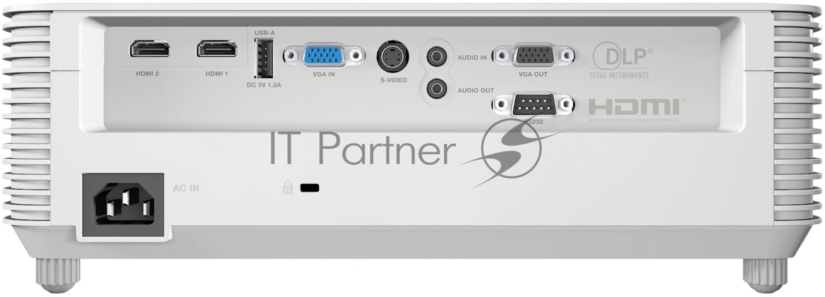 Проектор InFocus IN0028SL DLP, 4000 lm, FullHD, 30 000:1, 1.471.62:1, 2xHDMI 1.4, VGA in/out, S-Video, 3.5мм in/out, USB-A, RS-232, лампа 15 000ч.(ECO mode), 10W, 27дБ, 2,6 кг, БЕЛЫЙ