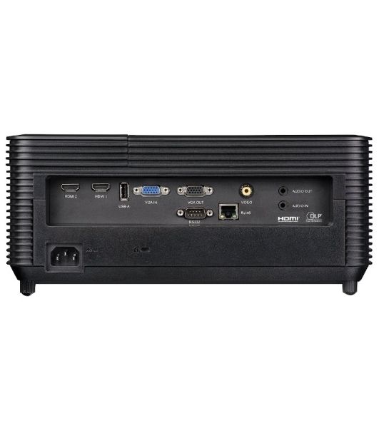 Проектор INFOCUS IN136ST DLP, 4000 ANSI Lm,WXGA (1280x800), 28500:1, 0.521:1, 3.5мм in,Composite video, VGA, HDMI 1.4a x3 (поддержка 3D), USB-A (для SimpleShare и др.), лампа 15000ч.(ECO mode),3.5мм out, Monitor out(VGA),RS232,RJ45,21дБ, 4,5 кг.
