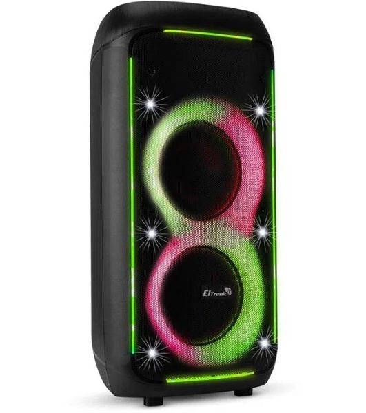 Колонка Eltronic 08" (30-71 CRAZY BOX 1000) динамик 2шт/8" Eltronic с TWS