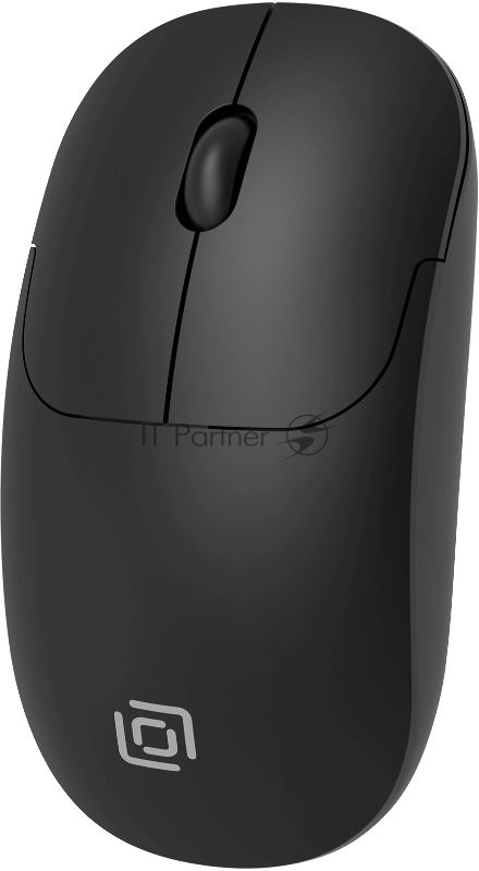 Мышь беспроводная Oklick 202MW черный, 1000 dpi, радиоканал, USB, кнопки - 3