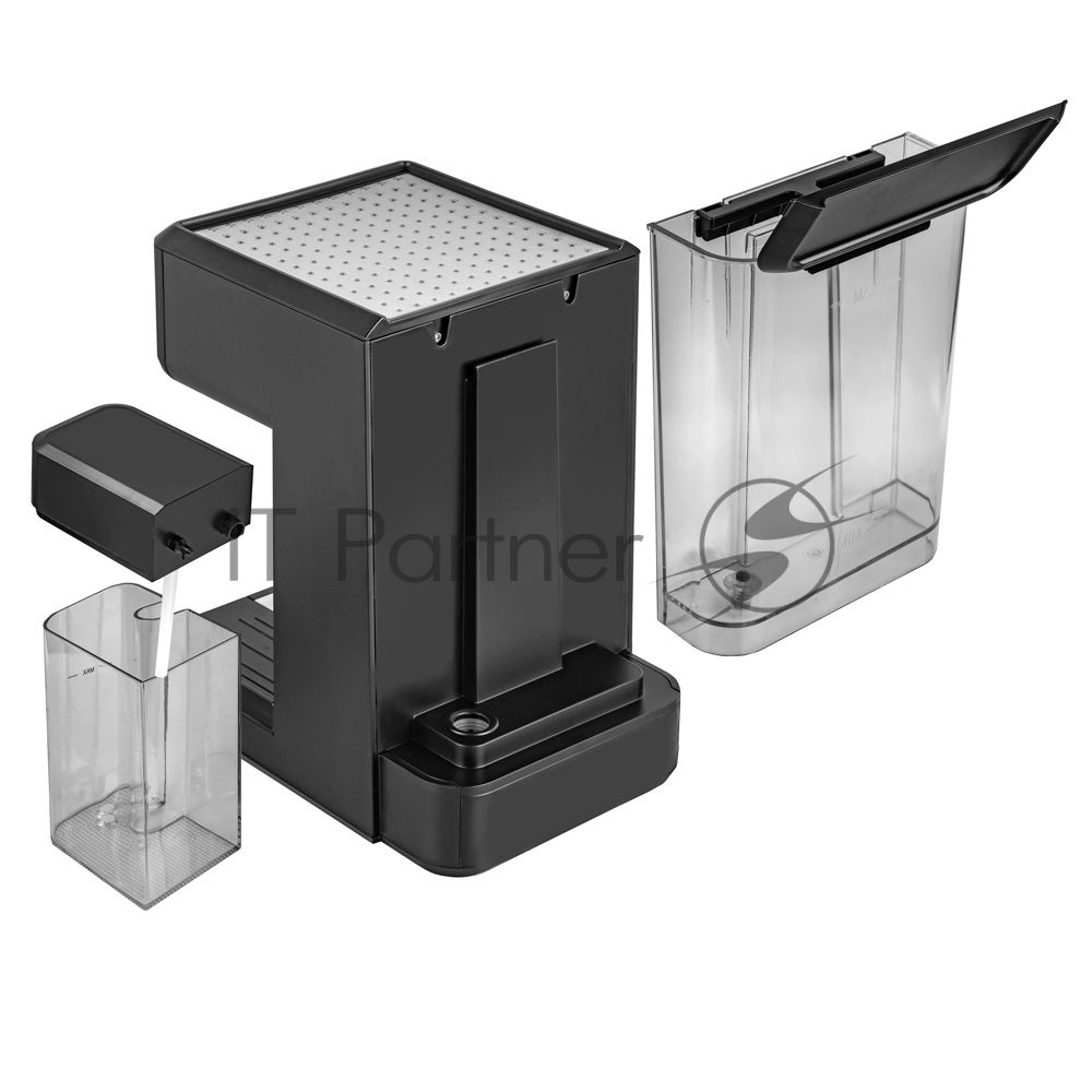 Кофеварка рожкового типа электрическая Endever Costa-1091, объем-1,8л, цвет черный/стальной, мощность 1350 Вт, давление 20 бар, 2 шт/уп