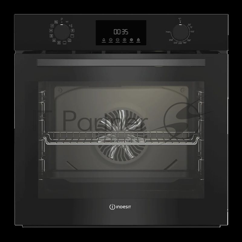 Электрический духовой шкаф Indesit IBFTE 3844 BL черный