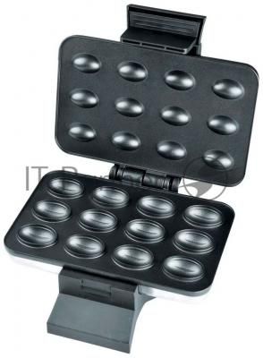 Вафельница-орешница электрическая Чудесница ЭВ-2Ч, мощность 1000Вт, 12 полуформ орешниц