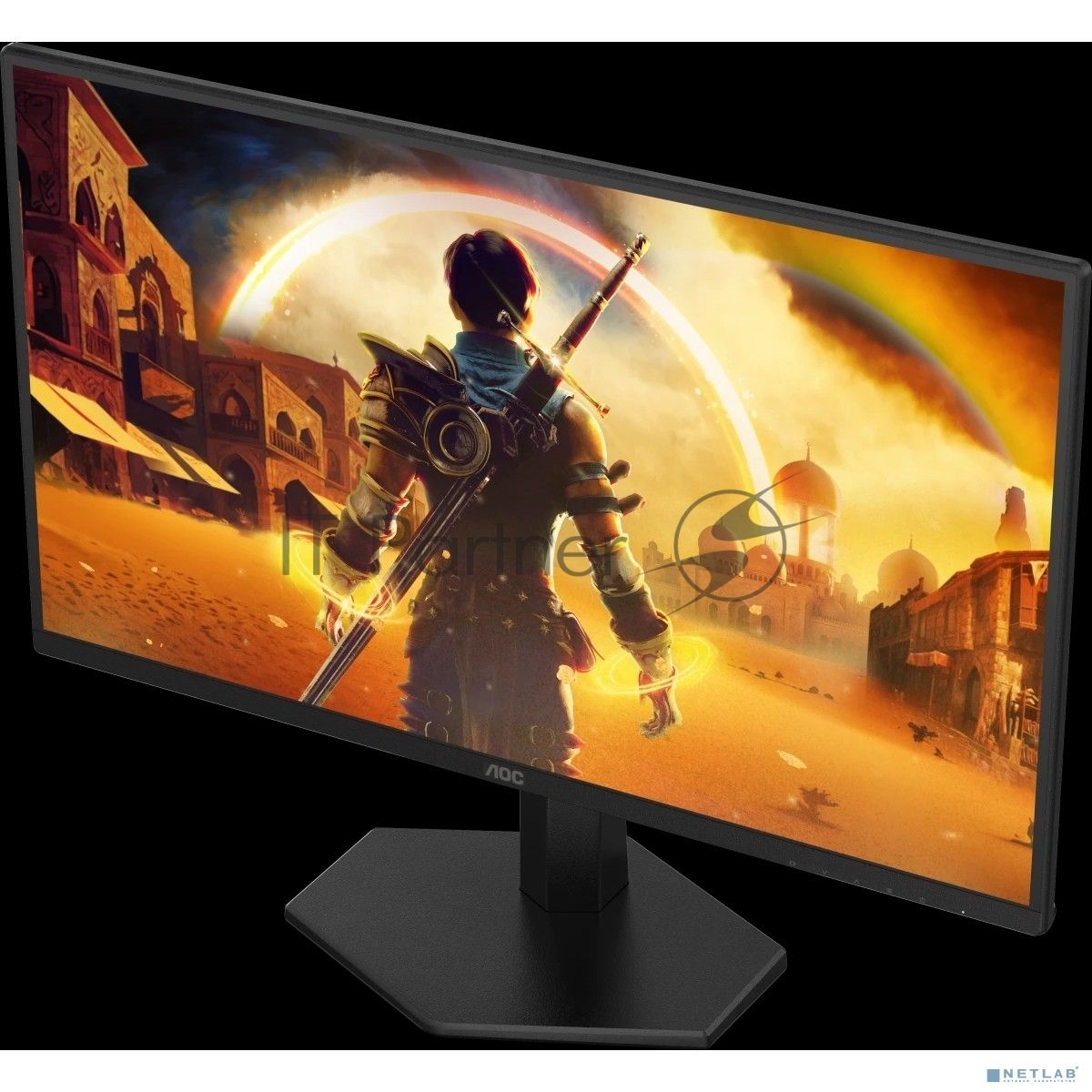 Монитор 24.5" AOC 25G42E IPS 1920x1080, 180 Гц, 1 мс, 16:9, 300 кд/м², HDMI 2.0, DP 1.4, 3.5 Jack, HDR10, Adaptive-Sync, VESA 100x100, черный
