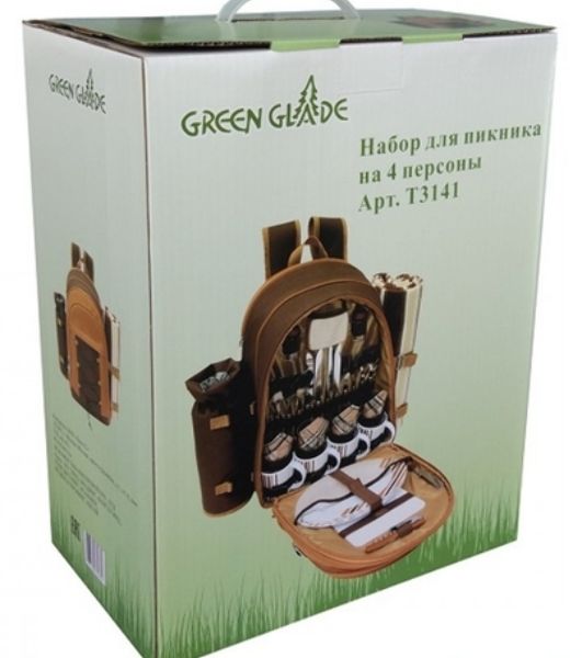 Набор для пикника GREEN GLADE 3141 32пр 12л