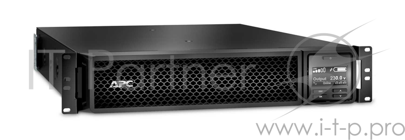 Источник бесперебойного питания APC Smart-UPS SRT SRT1500RMXLI 1500Вт 1500ВА черный