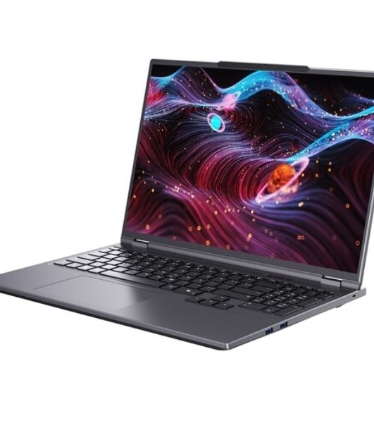Ноутбук CHUWI GameBook 16"(2560x1600 IPS (300Hz) )/AMD Ryzen 9 9955HX(2.5Ghz)/32768Mb/1024SSDGb/noDVD/Ext:NVIDIA GeForce RTX 5070 Ti(12288Mb)/Cam/BT/WiFi/80WHr/war 1y/2.3kg/Grey/Win11PRO + мышь